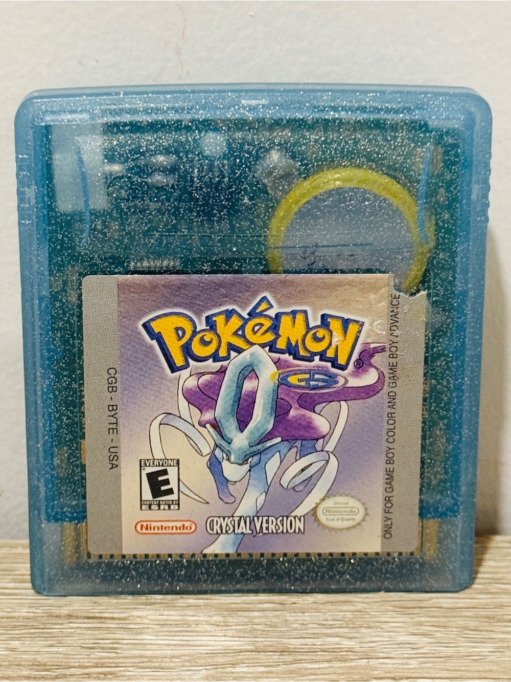 Pokémon Crystal Version (Nintendo Game Boy Color, 2000) Authentic - Tested